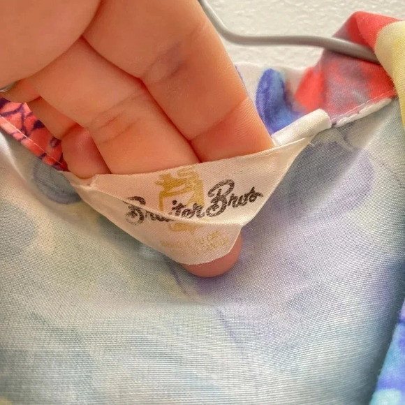 VINTAGE - Funky Oversized Button Down Shirt - Picture 5 of 7